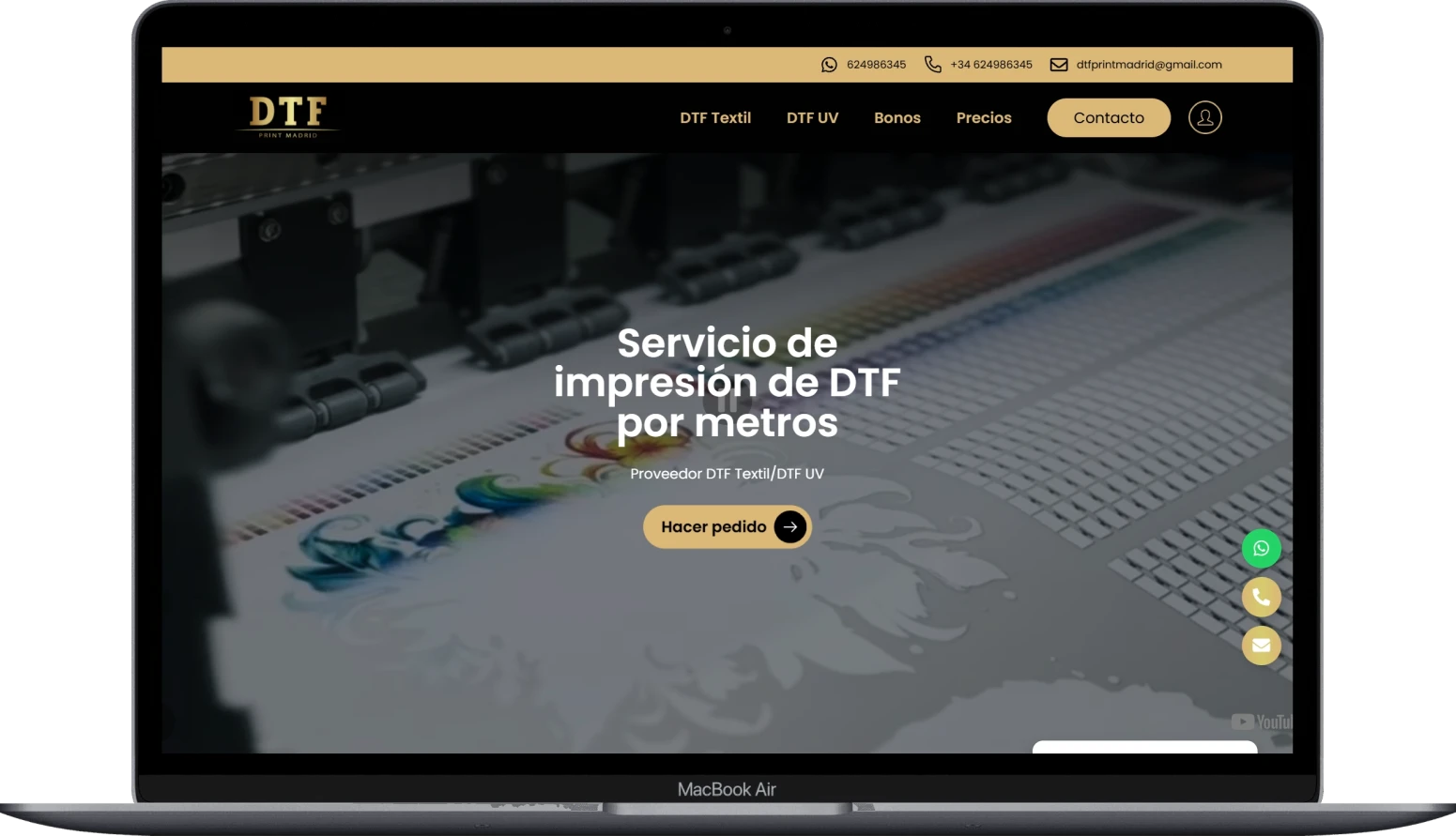 dtf portatil